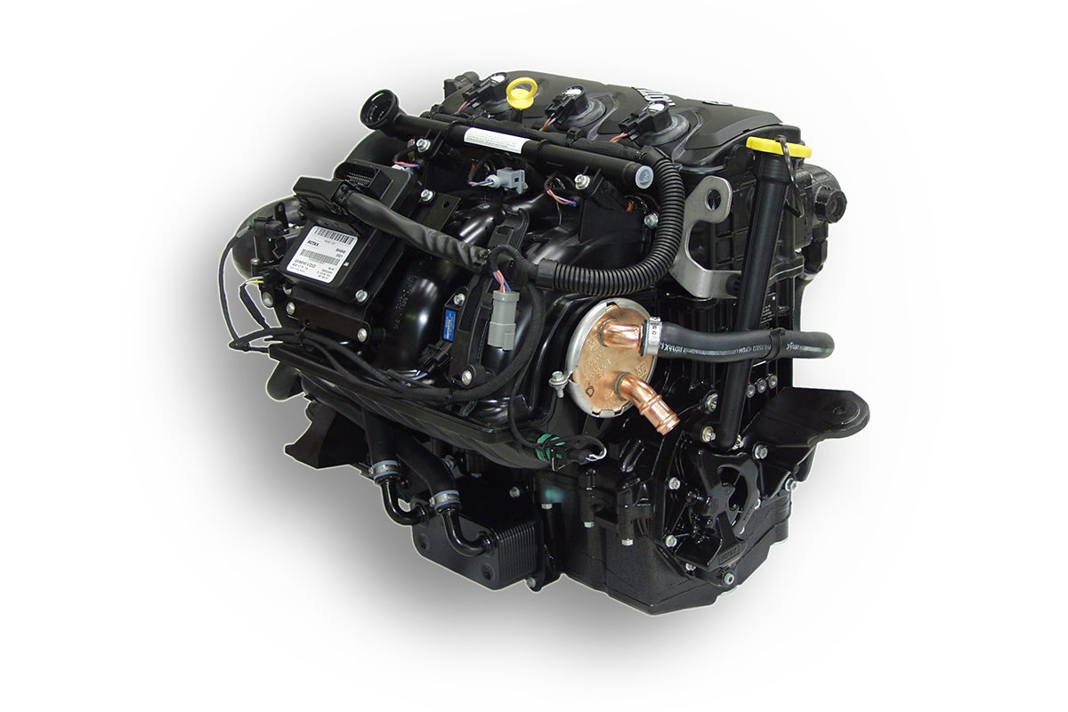 Rotax 1503 SC 4-TEC: cooled with Sea-Doo closed loop cooling system