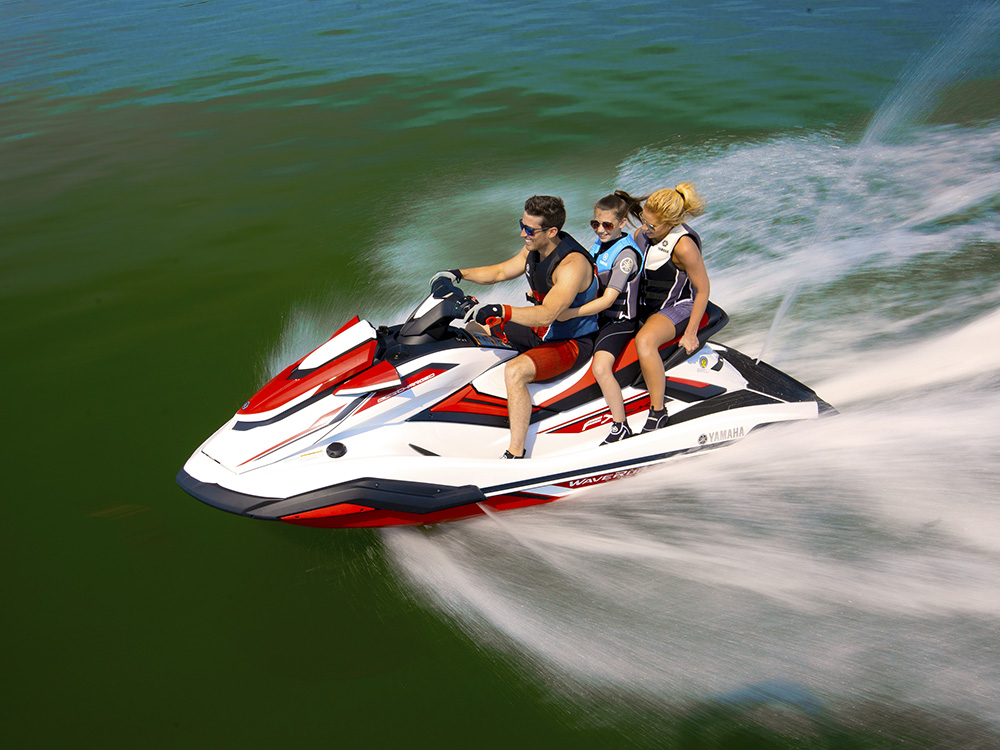 The FX Cruiser SVHO is the flagship Waverunner (and not 