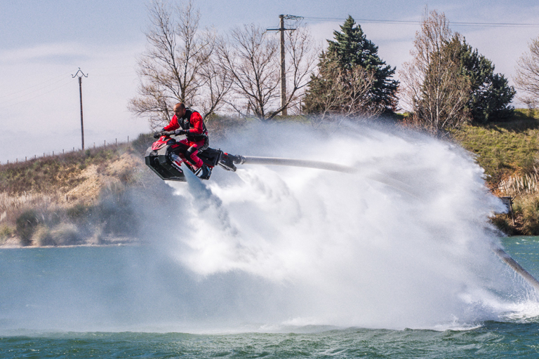 Jet Ski Powered Flyboard, FlyRide, and Hoverboard [Video] jetdrift
