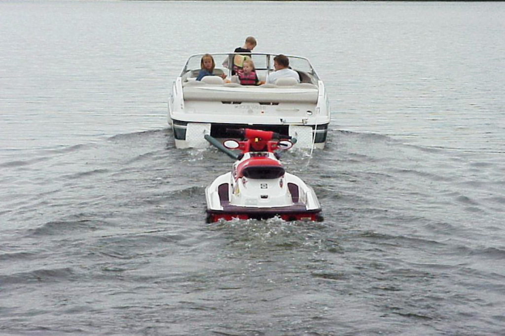 jet ski towing inflatables