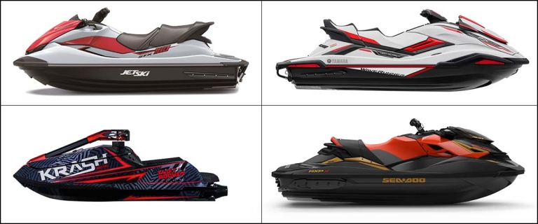 Jet ski vs WaveRunner vs Sea Doo vs Krash 2020