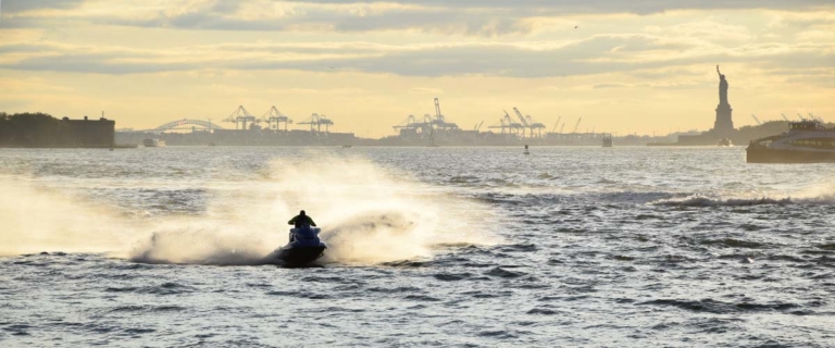 Borrowing a jet ski