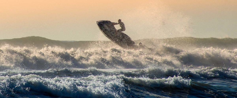 jet ski wave jumping dangerous