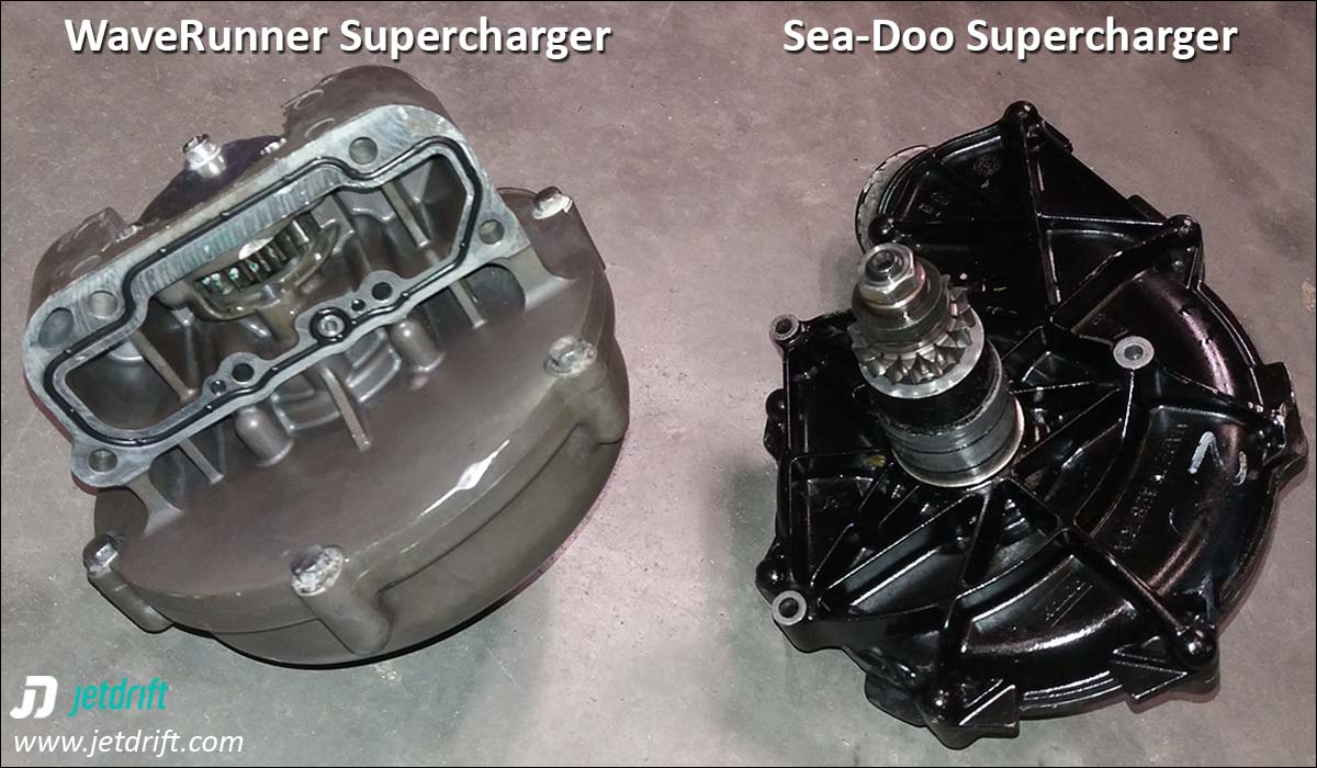 Sea-Doo vs. WaveRunner Supercharger