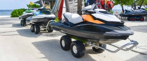 jet ski beach cart dimensions