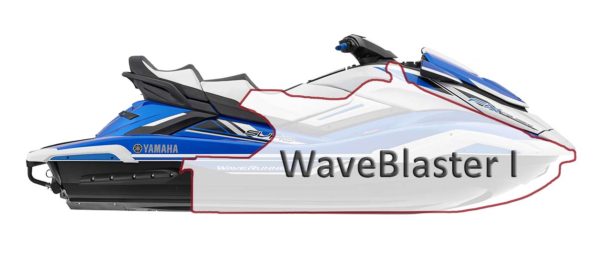 Yamaha Waverunner Wave Blaster 700 760 1-Seater Jet Ski JetSki PWC Storage Cover