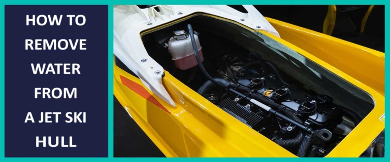 Remove Water from a Jet Ski Hull
