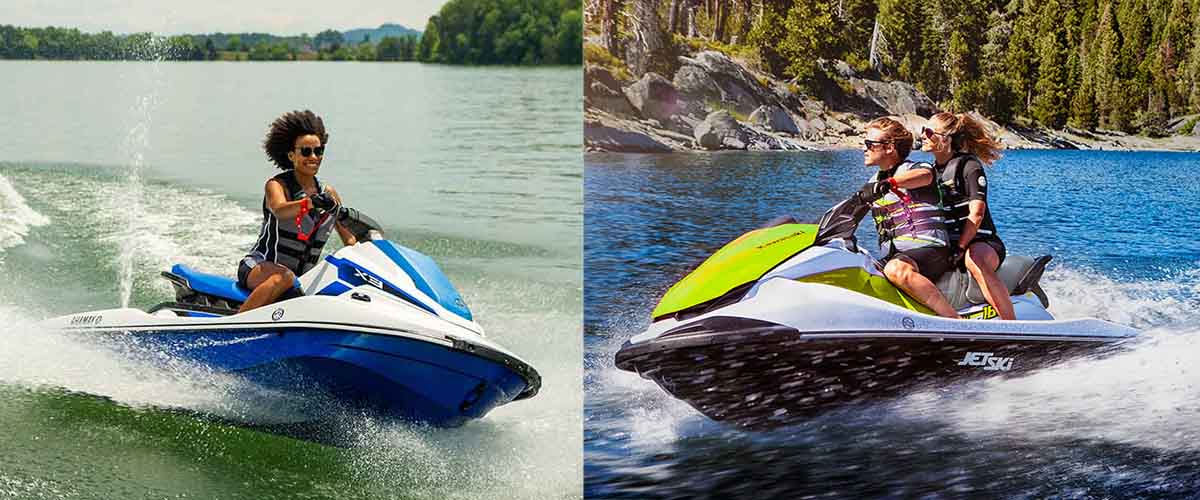 Kawasaki STX 160 vs. Yamaha EX Comparison [Video]